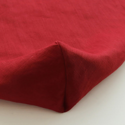 alin&#39;s bag S Bento wrap 帶扣板的亞麻布包（紅色）。 第6張的照片