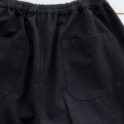 [銷售]黑色棉質錐形褲 第5張的照片