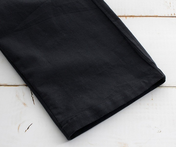 [銷售]黑色棉質錐形褲 第7張的照片