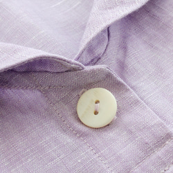 亞麻披肩領套頭衫 (Chambray Lavender) 第8張的照片