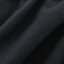 100％純棉寬鬆錐形七分褲（黑色） 第8張的照片