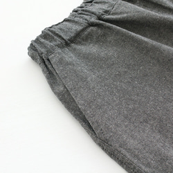 《限定1》全季棉花呢風格寬鬆錐形褲L碼（混合灰） 第8張的照片