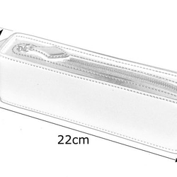レクタングラー M 使いやすい ペンケース【ミネルバリスシオ】【本革】【イタリアンレザー】 8枚目の画像