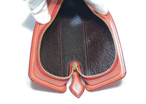 レクタングラー M 使いやすい ペンケース【ミネルバリスシオ】【本革】【イタリアンレザー】 4枚目の画像