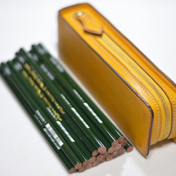 レクタングラー M 使いやすい ペンケース【ミネルバリスシオ】【本革】【イタリアンレザー】 7枚目の画像