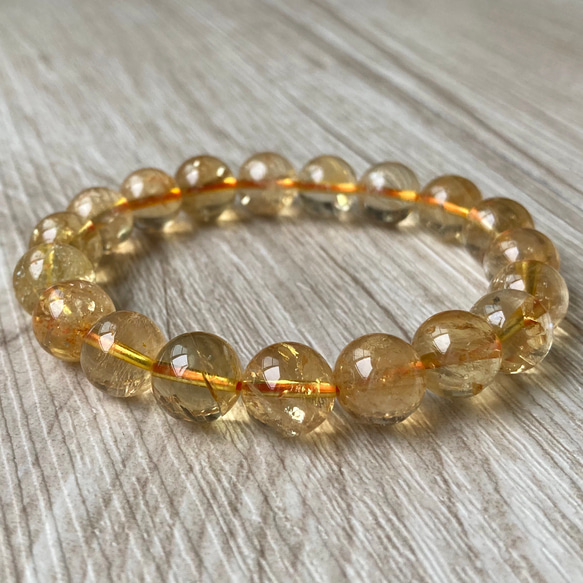 販売終了/シトリン/ストーンブレスレット ブレスレット
