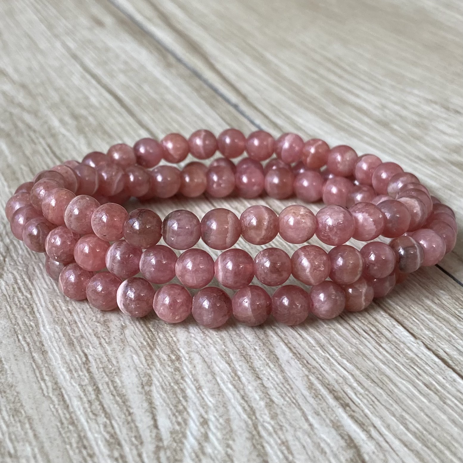 バラ色の人生を手に入れる 天然石 /インカローズ/パワーストーン