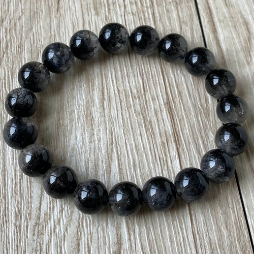 販売終了/ブラックルチルガーデン/ストーンブレスレット ブレスレット