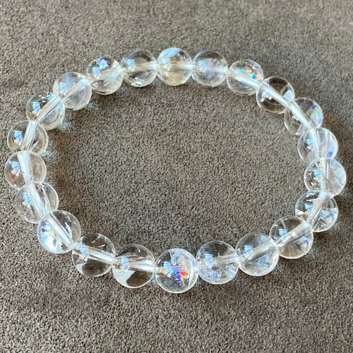 幸福に導く七色の虹/純天然クラックアイリスクォーツ/パワー 天然石