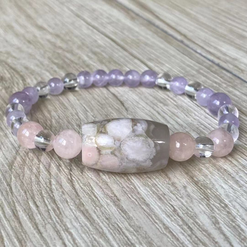 桜瑪瑙☆チェリーブロッサムアゲート☆天然石パワーストーン