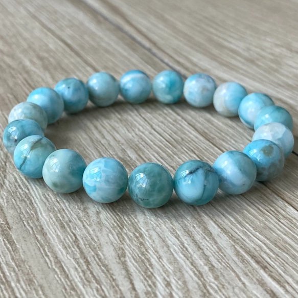 半額セール‼︎穏やかな水面の波に揺られ心も体も癒される/ラリマー9.8  