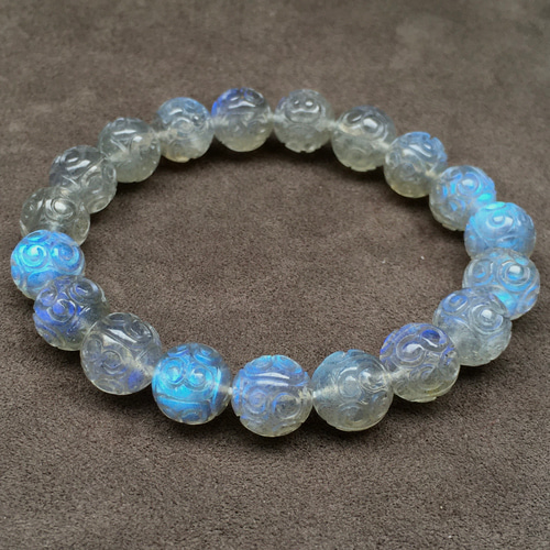 未来を見通す石で成功を収める　パワーストーンブレスレット/カイヤナイト・ラブラド 未来を見通す石で成功を収める パワーストーンブレスレット