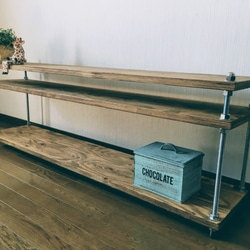 フリースタイルラック 3段 (テレビ台 ローボード) テレビ台・テレビ