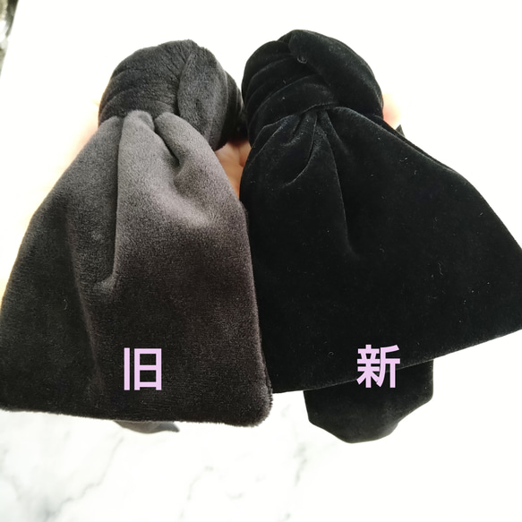 ♡リニューアル♡再再再再再再再再再販売ベルベットリボンカチューシャ 生地が新しくなりました!! 6枚目の画像
