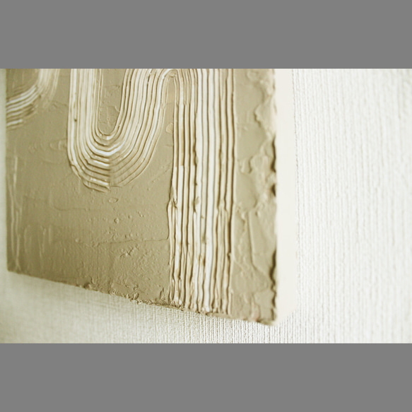 アートパネル　デザート　ベージュ　3枚セット 5枚目の画像