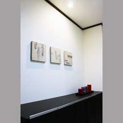 アートパネル　デザート　ベージュ　3枚セット 3枚目の画像