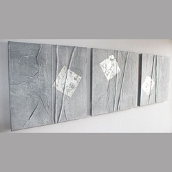 現代アート 40×30㎝ キラキラ 大きめ モダン アートパネル