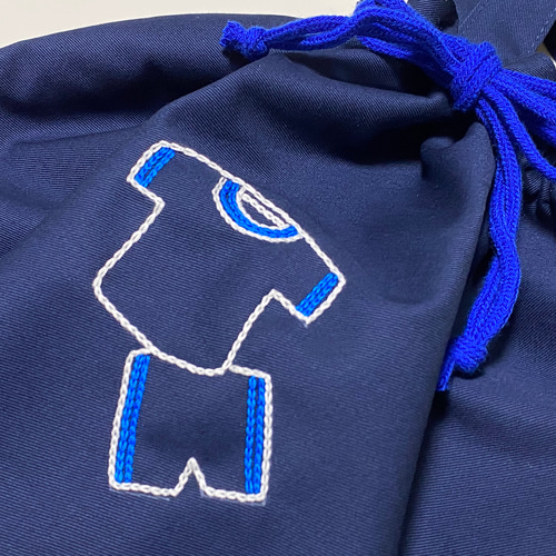 刺繍がステキな体操着入れ 体操服袋 お着替え袋 その他入園 刺繍がステキな体操着入れ 体操服袋 お着替え袋 その他入園