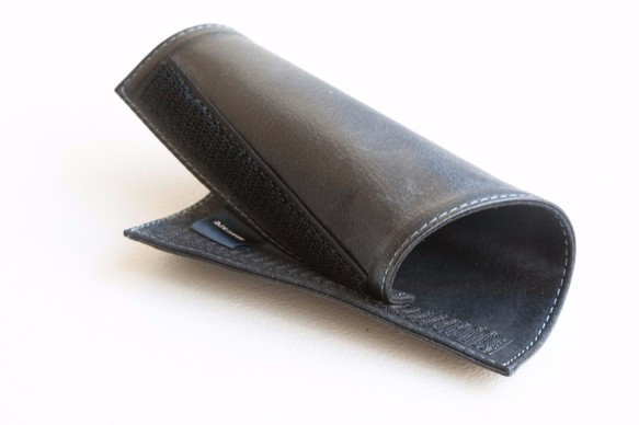 Leather frame cover for Mini Velo（black） 3枚目の画像