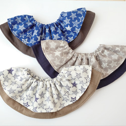 ふりふりピエロスタイ ＊お星さま スタイ・よだれかけ hiname-tan 通販