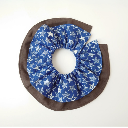 ふりふりピエロスタイ ＊お星さま スタイ・よだれかけ hiname-tan 通販