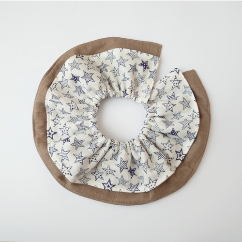 ふりふりピエロスタイ ＊お星さま スタイ・よだれかけ hiname-tan 通販