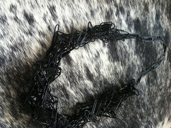 zemclip　aggregate　necklace　(black) 2枚目の画像