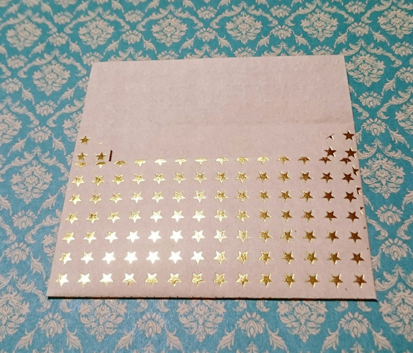 きらきら☆ クラフトmini封筒【横型】 2枚目の画像