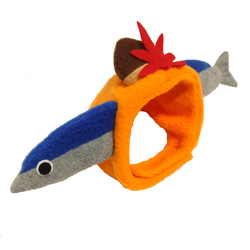 秋刀魚的頭飾(帽子) 第2張的照片