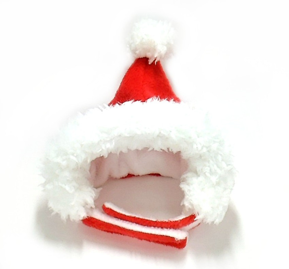 サンタさんの帽子（赤）【S/M/L】 1枚目の画像