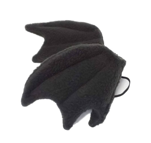 犬猫用アクセサリー　悪魔の羽 2枚目の画像