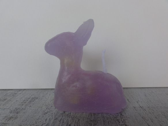 鹿のキャンドル（P) 1枚目の画像