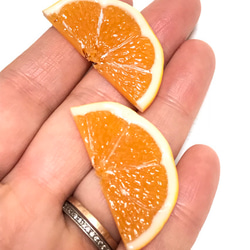 再販♡ジューシーカットオレンジのヘアゴム 4枚目の画像