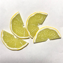 再販♡ジューシーカットレモンのヘアゴム 1枚目の画像