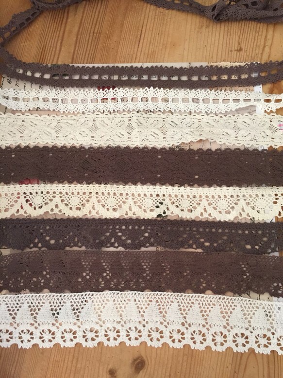 コットン　レース　２枚