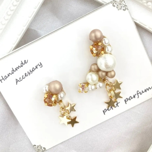 【Star Jewelry】ピアス&イヤーカフ　セット スター | イヤーカフ | スタージュエリー公式オンラインストア