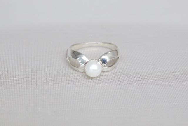 【受注製作】縁起よい一本のリボン　＜シルバー＞