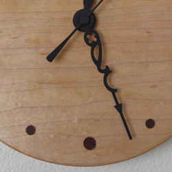 メープルの壁掛け時計  No.14023 4枚目の画像