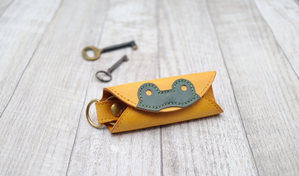 カエルちゃんのキーケース [本革]