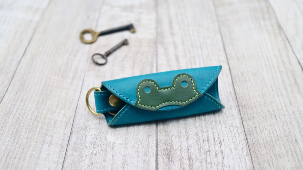 カエルちゃんのキーケース [本革]