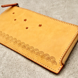 【トラッカーウォレット ロング/ヌメ革】 トラッカーズウォレット/ロングウォレット イタリアンレザー