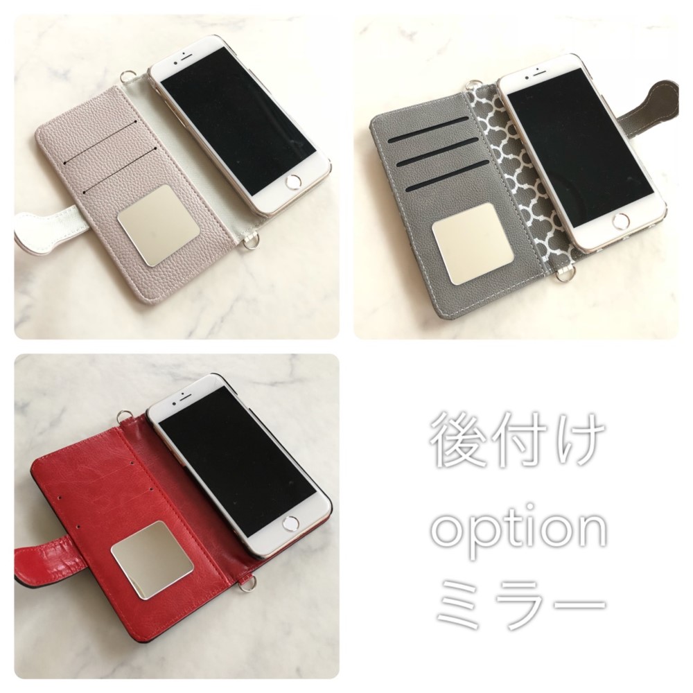 【PRIMA CLASSE】ハートミラー ケース付き 【PRIMA ケース付き CLASSE】ハートミラー