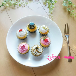 mini cupcake set＊ﾐﾆｶｯﾌﾟｹｰｷｾｯﾄ 1枚目の画像