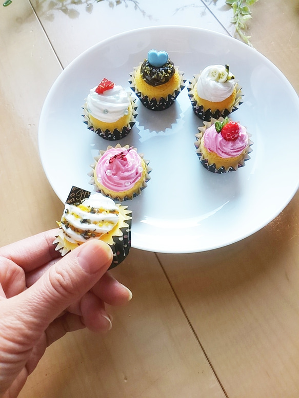 mini cupcake set＊ﾐﾆｶｯﾌﾟｹｰｷｾｯﾄ 3枚目の画像