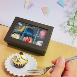 mini cupcake set＊ﾐﾆｶｯﾌﾟｹｰｷｾｯﾄ 4枚目の画像