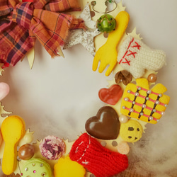 最終sale ♥ SweetS X'masリース 2枚目の画像