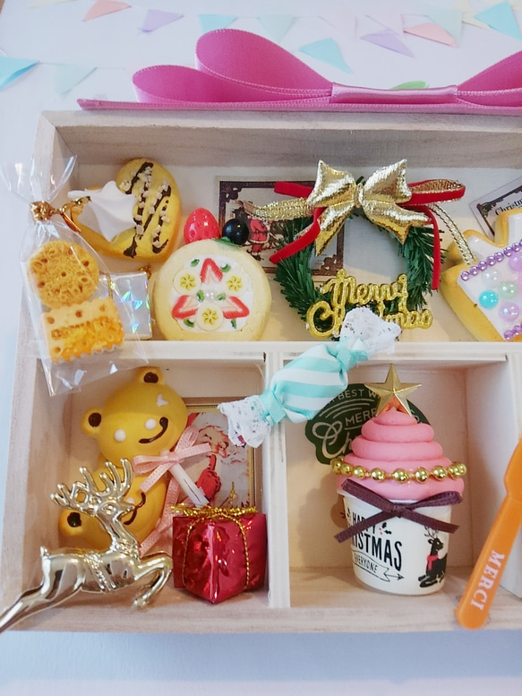 sale ♥ X'masプレゼントbox ♥ ピンク 2枚目の画像