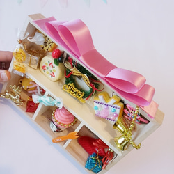 sale ♥ X'masプレゼントbox ♥ ピンク 4枚目の画像