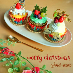 X'mas cupcake set 1枚目の画像