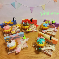 1coin♥colorfulｶｯﾌﾟｹｰｷ&ｸｯｷｰ 1枚目の画像